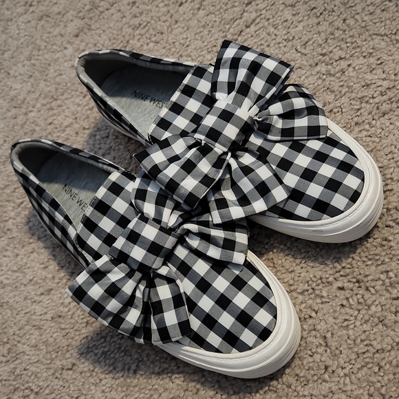 Nine West Shoes - Oversized Bow Slip On Sz 8.5